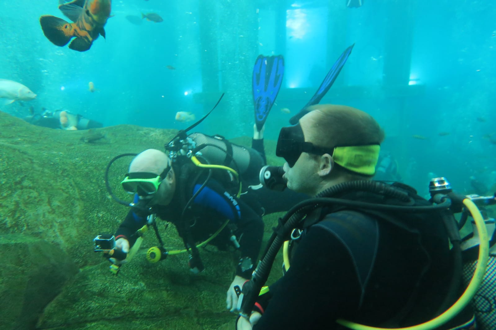 Lake Diving bij Todi